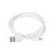Power charger iBOX C-41 USB 2A, 1 USB port, microUSB cable, White Power charger iBOX C-41 USB 2A, 1 USB port, microUSB cable, White