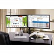 Techly ICA-LCD 382-D monitor mount / stand 68.6 cm (27