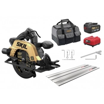 Circular Saw 3575DB 20V 1X4AH with Guide Rail