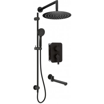 Concealed shower set with mixer BOX