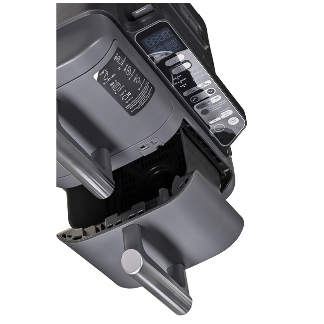 Ninja SL451EU fryer Double 9.5 L Stand-alone 2470 W Hot air fryer Black