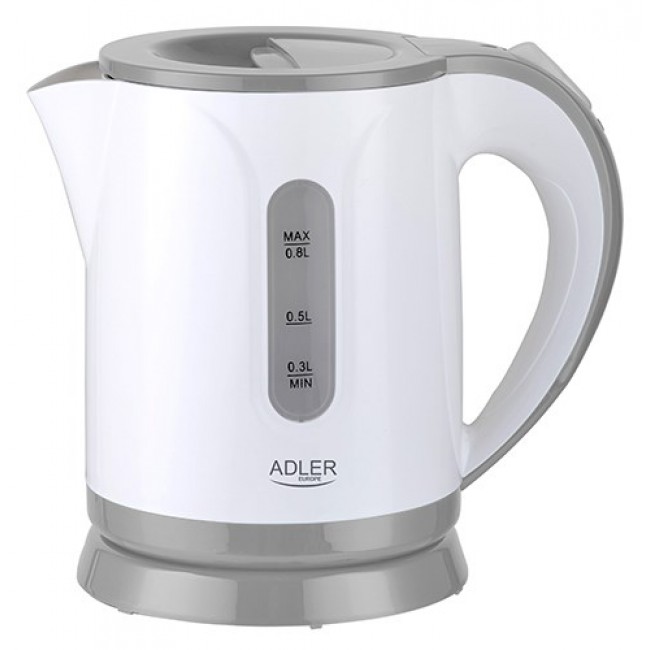 Electric kettle Adler AD 1371 g 0,8 L grey Electric kettle Adler AD 1371 g 0,8 L grey
