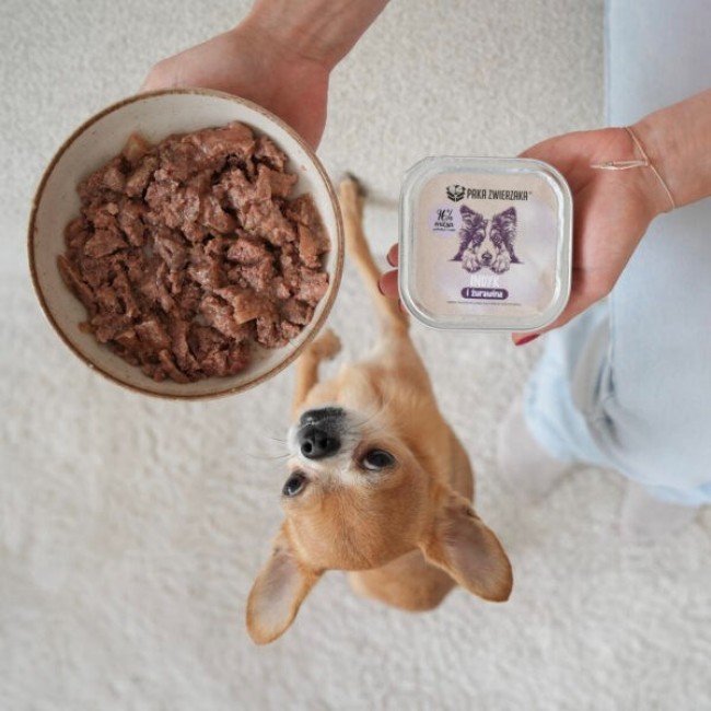 PAKA ZWIERZAKA Turkey and cranberries - wet dog food - 150g