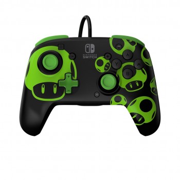 PDP REMATCH Wired Controller: 1-Up Glow in the Dark
