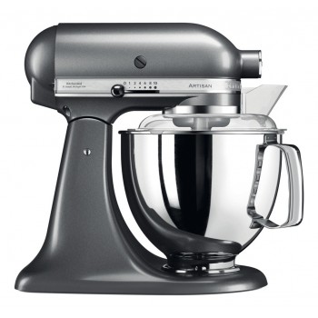 KitchenAid 5KSM175PSEMS Artisan food processor 300 W 4.8 L Silver