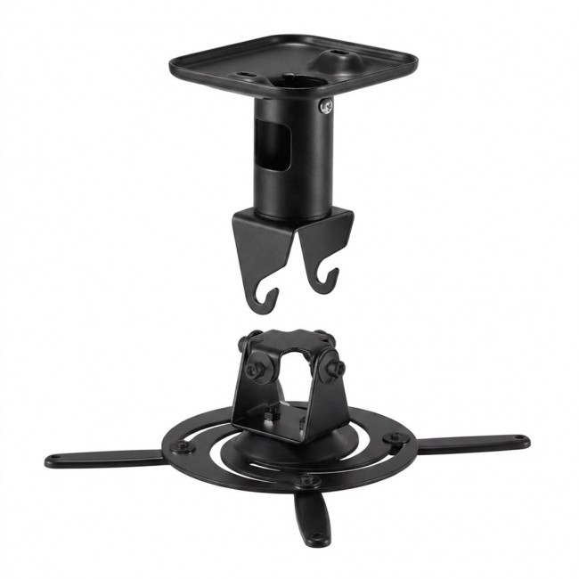 Maclean Projector Ceiling Mount/Hanger, Steel, 180 310 mm, up to 15 kg, MC-208 B