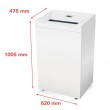 HSM Pure 940 shredder, 165 l, 3,9x40 mm HSM Pure 940 shredder, 165 l, 3,9x40 mm
