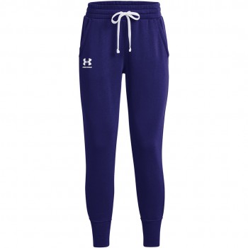 Women's Under Armour Rival Fleece trousers navy blue 1356416 468