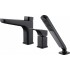3-hole bathtub mixer