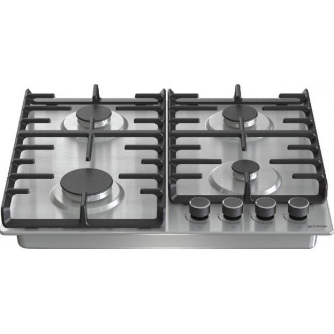 Gorenje G642ABX hob Stainless steel Built-in 60 cm Gas 4 zone(s)