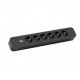 Bachmann Primo 2 power extension 2 m 6 AC outlet(s) Black Bachmann Primo 2 power extension 2 m 6 AC outlet(s) Black
