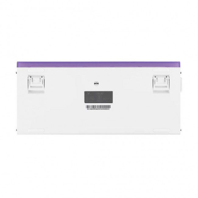 HERO84 HE White+Purple+Gradient+LIGHT JadeKing RGB AULA gasket keyboard