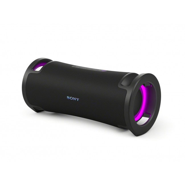 Sony ULT FIELD 7 - Wireless Bluetooth Portable Speaker with ULT POWER SOUND, Ultimate Deep BASS, X Balanced Speaker, 30 HR Battery, IP67, Waterproof, LED Lighting, Mic, Guitar Input - Black