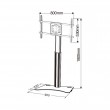 Techly ICA-TR39 TV stand/entertainment center Techly ICA-TR39 TV stand/entertainment center