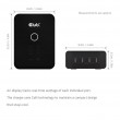 CLUB3D CAC-1933 4-Port USB-C Charging Station 240W GaN PD 3.1 + PPS + LED Display