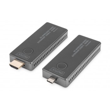 Digitus 4K Wireless Video Extender Set, 30 m (USB-C - HDMI), 4K/30Hz