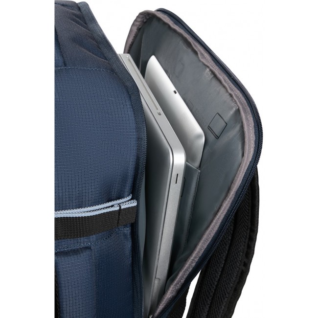 American Tourister Take2cabin backpack City backpack Navy Polyethylene terephthalate (PET)