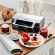 Adler AD 3073 Sandwich toaster Silver - Black