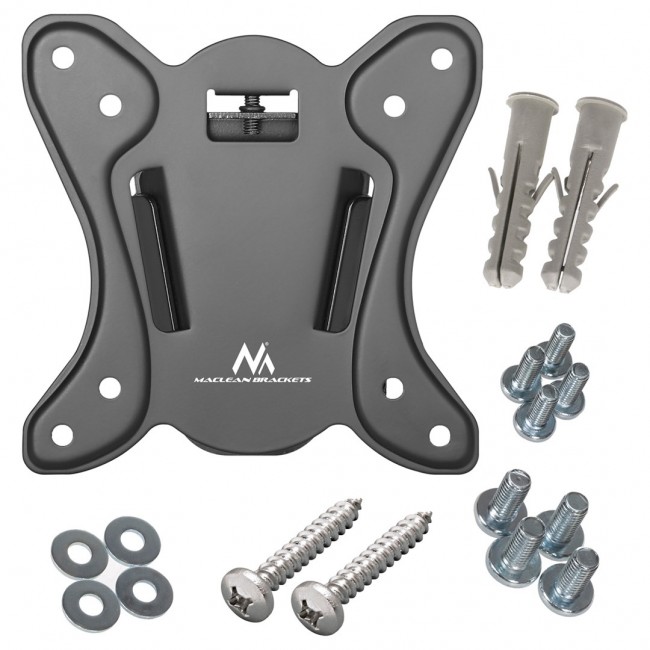 Maclean MC-715A TV Mount, TV Holder, Max VESA 100x100, 13-27