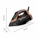 Tefal Ultimate Power Pro FV9E50 Dry & Steam iron Durilium AirGlide Autoclean soleplate 3200 W Black, Copper Tefal Ultimate Power Pro FV9E50 Dry & Steam iron Durilium AirGlide Autoclean soleplate 3200 W Black, Copper