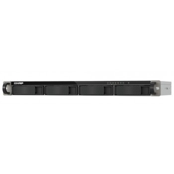 QNAP TS-433eU NAS Rack (1U) Cortex-A Cortex-A55 4 GB 0 TB QNAP Turbo System Black
