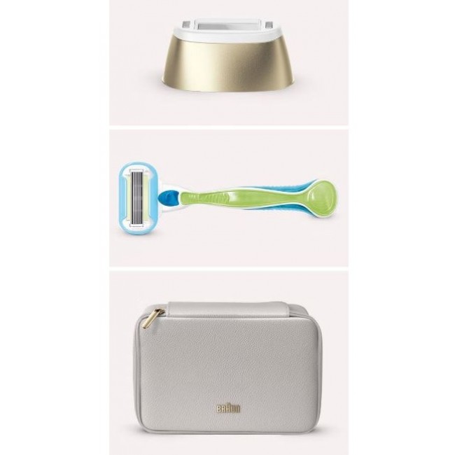 Braun BR2-238427 light hair remover Intense pulsed light (IPL) Gold, White Braun BR2-238427 light hair remover Intense pulsed light (IPL) Gold, White