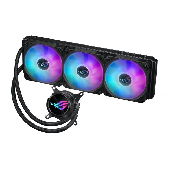 ASUS ROG Strix LC III 360 ARGB Processor Liquid cooling kit 12 cm Black ASUS ROG Strix LC III 360 ARGB Processor Liquid cooling kit 12 cm Black
