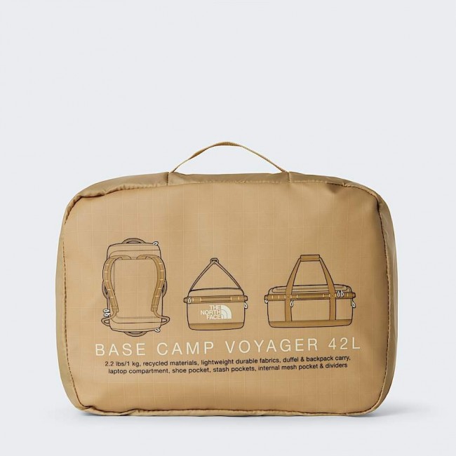 The North Face Base Camp duffel bag 42 L Polyester, Thermoplastic polyurethane (TPU) Brown