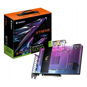 GIGABYTE AORUS GeForce RTX 5090 XTREME WATERFORCE WB 32G Graphics Card - 32GB GDDR7