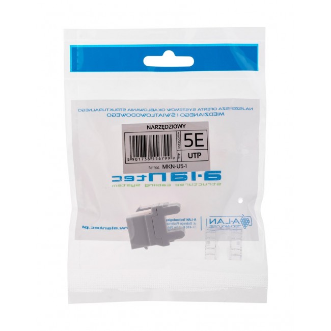 Alantec MKN-U5-1 wire connector RJ45 White