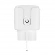 GreenBlue Remote-Controlled WiFi Outlet, Android/iOS/Alexa/Google Home, Timer, Wattmeter, Max 16A/3840W, GB735 W