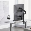 Ergo Office Mount / Holder for 2 Monitors, Gas Spring, 17 Ergo Office Mount / Holder for 2 Monitors, Gas Spring, 17