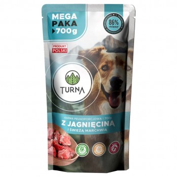 TURNA with lamb wet dog food 700g