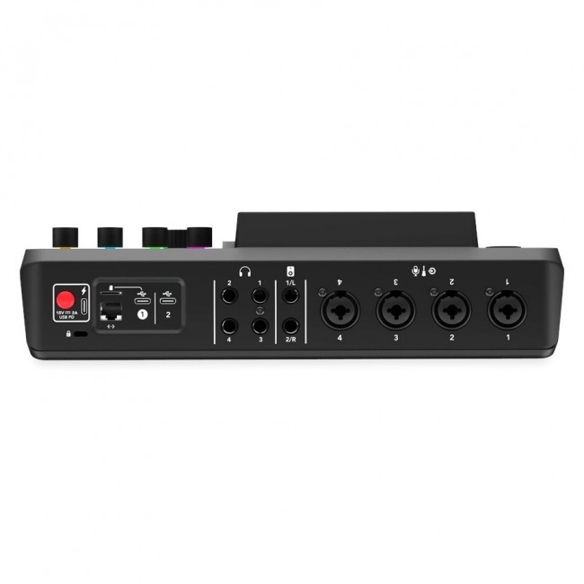 R DECaster Pro II Podcast production studio Music production station Black