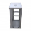 Extralink Rackmount cabinet 15U 600x450 Gray wall mounted