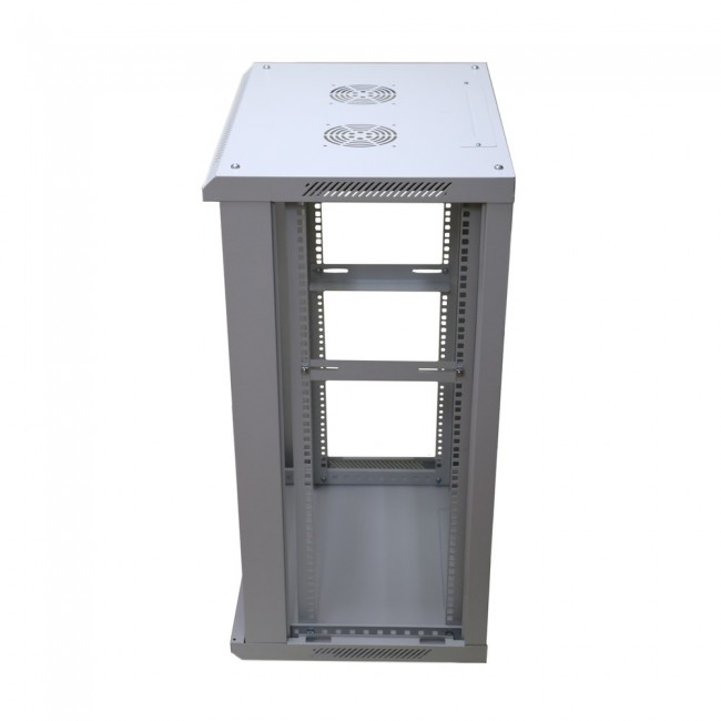 Extralink Rackmount cabinet 15U 600x450 Gray wall mounted