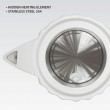 MAESTRO MR-075 ceramic electric kettle MAESTRO MR-075 ceramic electric kettle