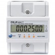 Qoltec 50980 Three-phase electronic meter with reset | DIN rail energy consumption meter | 400V | 100A | LCD | LED | 4P