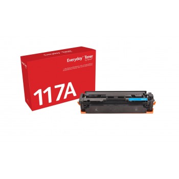 Everyday Cyan Toner by Xerox compatible with HP 117A (W2071A), Standard capacity