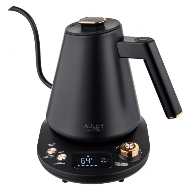 Adler Adler electric kettle with long spout 1.0L Adler Adler electric kettle with long spout 1.0L