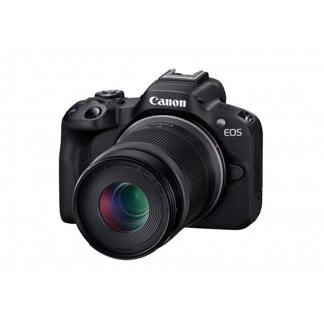 Canon EOS R50, Black + RF-S 18-45 IS STM + RF-S 55-210mm F5-7.1 IS STM Kit MILC 24.2 MP CMOS 6000 x 4000 pixels Canon EOS R50, Black + RF-S 18-45 IS STM + RF-S 55-210mm F5-7.1 IS STM Kit MILC 24.2 MP CMOS 6000 x 4000 pixels