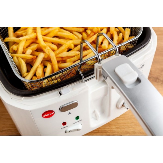 ELDOM FR18 freet Deep fryer 2.5 L Grey,White Stand-alone 1800 W