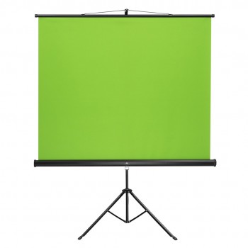 Green screen on Maclean tripod, green screen 92