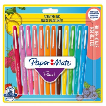 PAPER MATE Faserschreiber Flair 12er SCENTED M 0.7 mm Blister