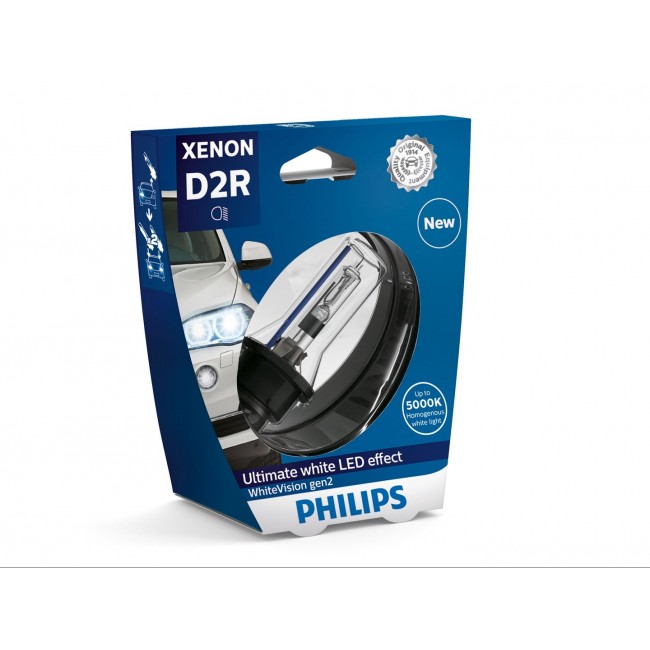 Philips WhiteVision Xenon gen2 85126WHV2S1 Xenon car headlight bulb Philips WhiteVision Xenon gen2 85126WHV2S1 Xenon car headlight bulb