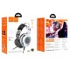Hoco W110 Resource Gaming Headset Wired USB+ Jack 3.5 In-Ear White Hoco W110 Resource Gaming Headset Wired USB+ Jack 3.5 In-Ear White