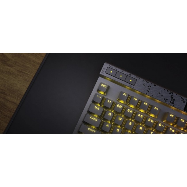 Corsair K70 MAX keyboard Gaming USB US English Black Corsair K70 MAX keyboard Gaming USB US English Black