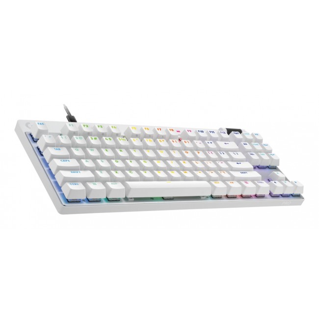 Logitech G PRO X TKL Rapid keyboard Gaming USB QWERTY US International White Logitech G PRO X TKL Rapid keyboard Gaming USB QWERTY US International White