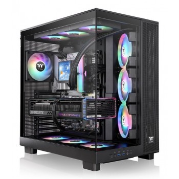 Thermaltake View 380 XL TG ARGB Midi Tower Black