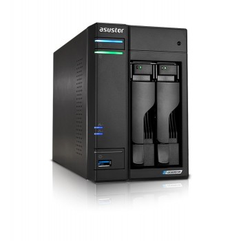 Asustor LOCKERSTOR 2 Gen2 (AS6702T) NAS Desktop Intel Celeron N5105 4 GB DDR4 0 TB ADM Black